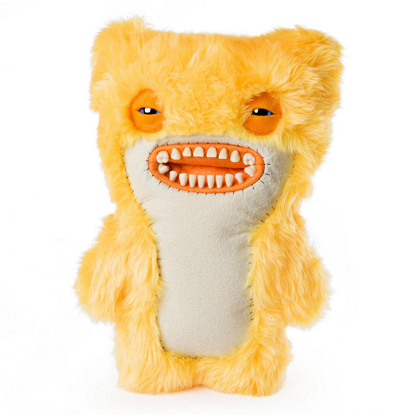 Fuggler 12 Inch Funny Ugly Monster Plush  Yellow Awkward Bear Image