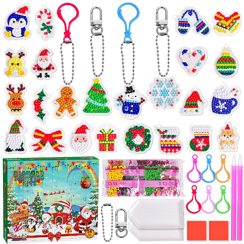 Fun Little Toys - Christmas Advent Calendar: Diamond Painting Kit Image