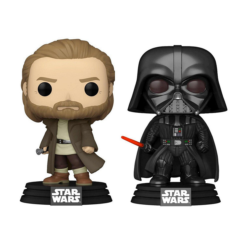 Funko Pop! Star Wars: Obi-Wan Kenobi Series - Darth Vader and Obi - Wan Kenobi 2 pack Image