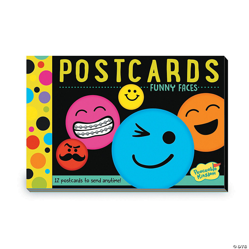 Funny Faces Postcards Image