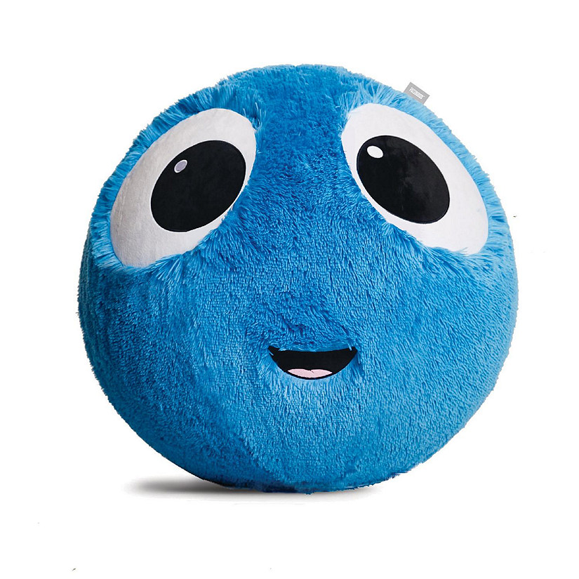Fuzzbudd, Big Bouncy Cuddle Buddies-exercise ball, Blue, 35cm - (14 in), 1 piece Image