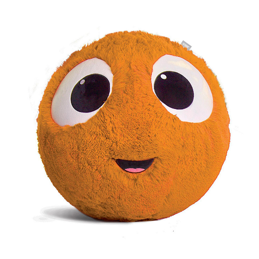 Fuzzbudd, Big Bouncy Cuddle Buddies-exercise ball, Orange, 45cm-(18 in), 1 piece Image