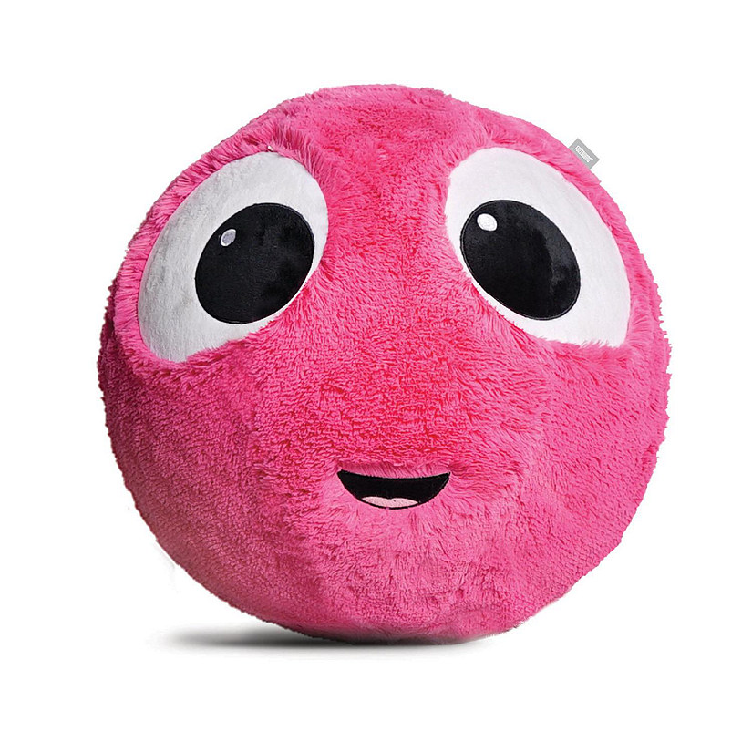 Fuzzbudd, Big Bouncy Cuddle Buddies-exercise ball, Pink, 35cm - (14 in ), 1 piece Image