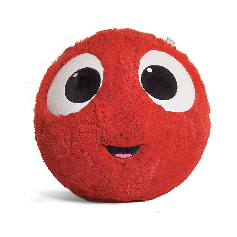 Fuzzbudd, Big Bouncy Cuddle Buddies-exercise ball, Red, 45cm - (18 in), 1 piece Image