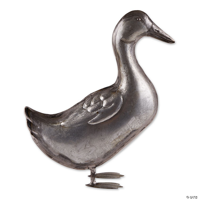 Galvanized Duck Sculpture Image