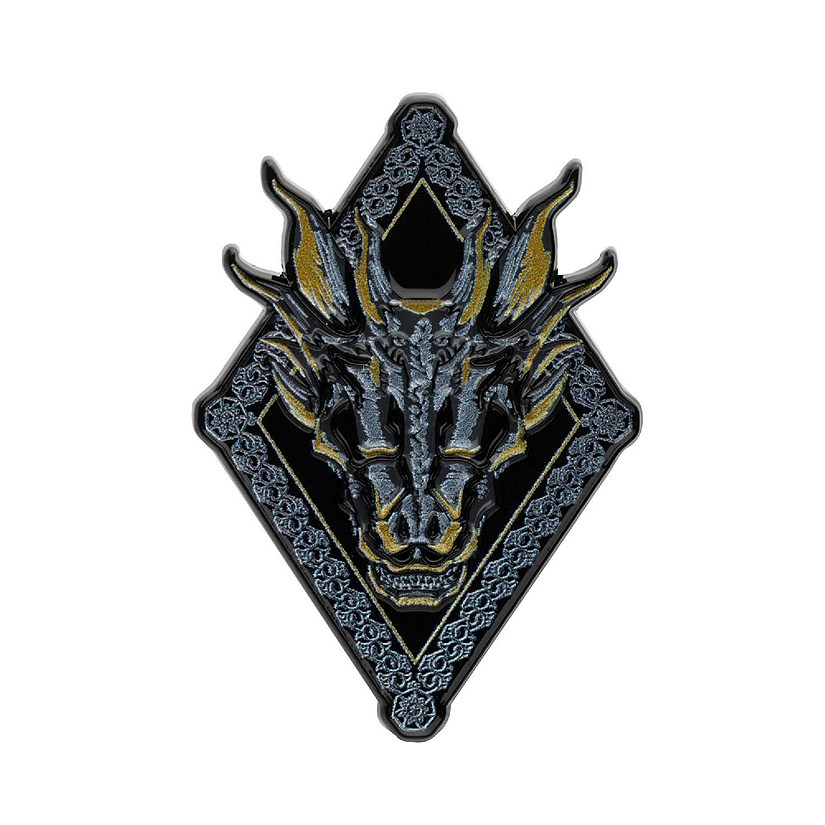 Game of Thrones House of the Dragon Dragon Head Collector Enamel Pin Image
