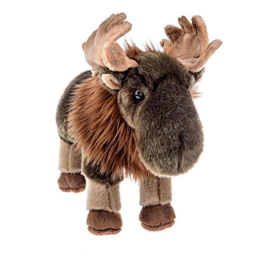Ganz The Heritage Collection Brown Moose Animal Plush Stuffed Animal Toy 12 Inch Image