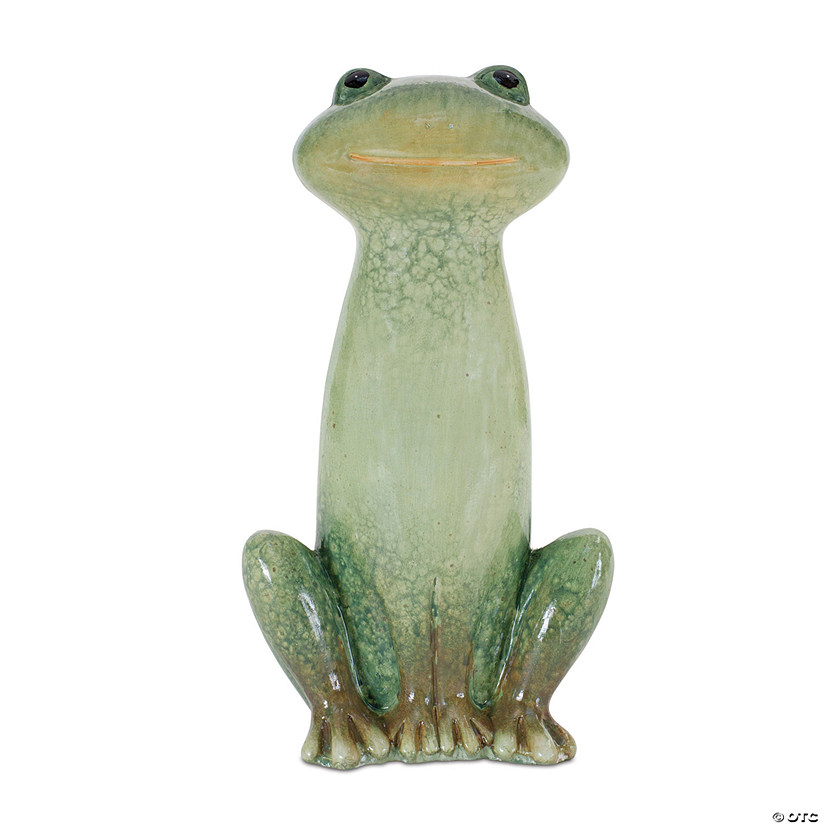 Garden Frog Figurine (Set Of 2) 8.75"H Resin Image