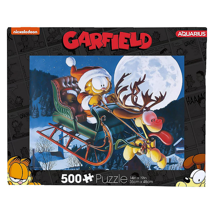 Garfield Christmas 500 Piece Jigsaw Puzzle Image