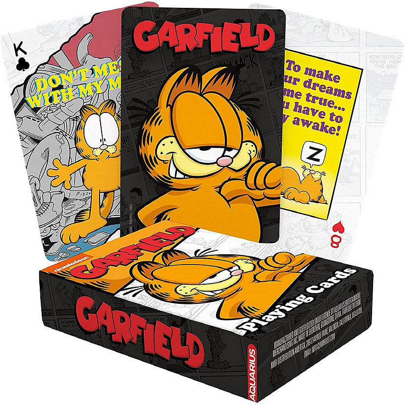 Garfield Playing Cards Image