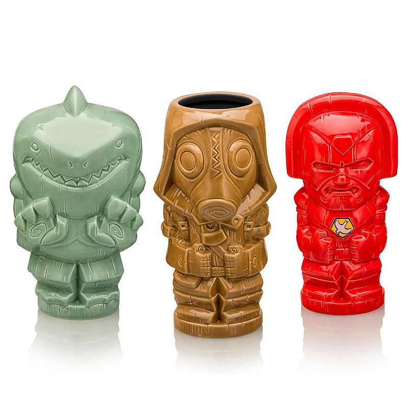 Geeki Tikis The Suicide Squad Ceramic Mugs  Set of 3 Image