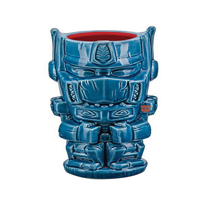 Geeki Tikis Transformers Optimus Prime Ceramic Mug  Holds 18 Ounces Image