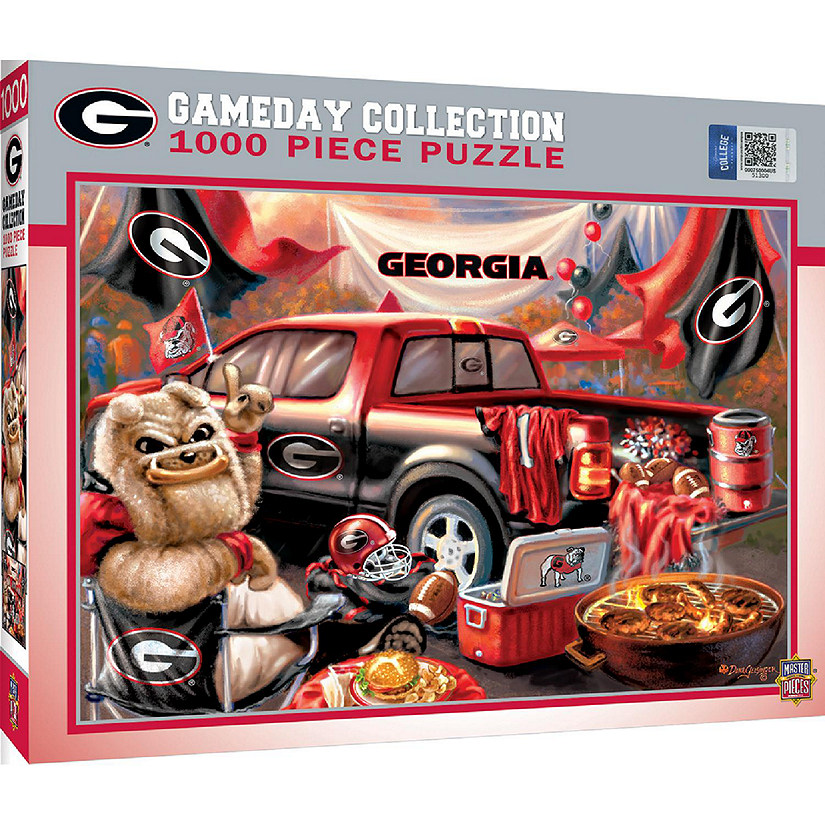 Georgia Bulldogs - Gameday 1000 Piece Jigsaw Puzzle Image