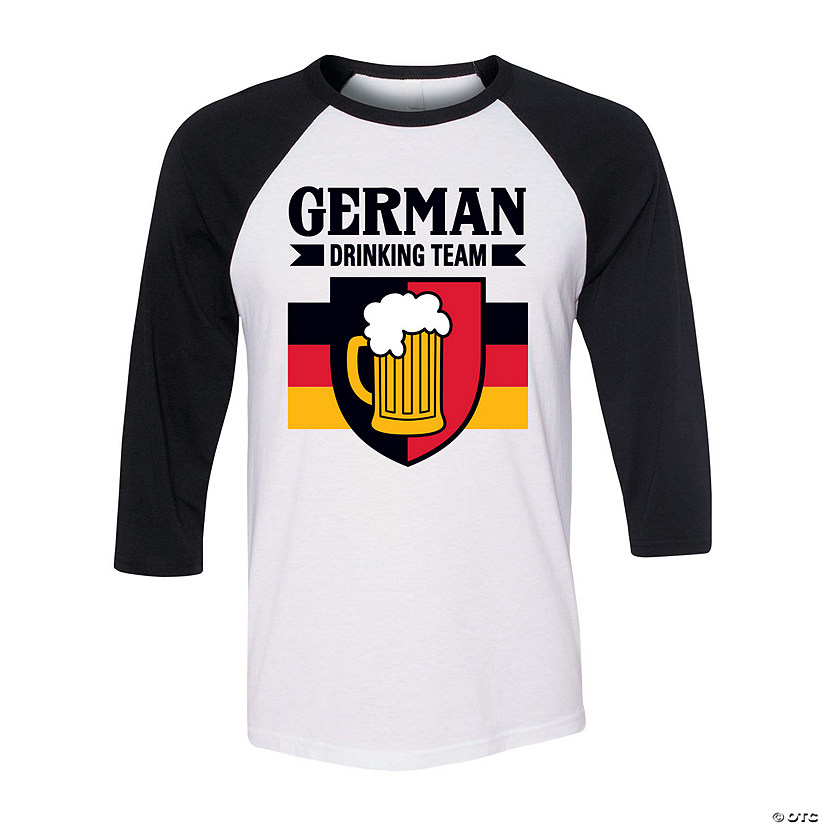 German Drinking Team Adult&#8217;s T-Shirt Image