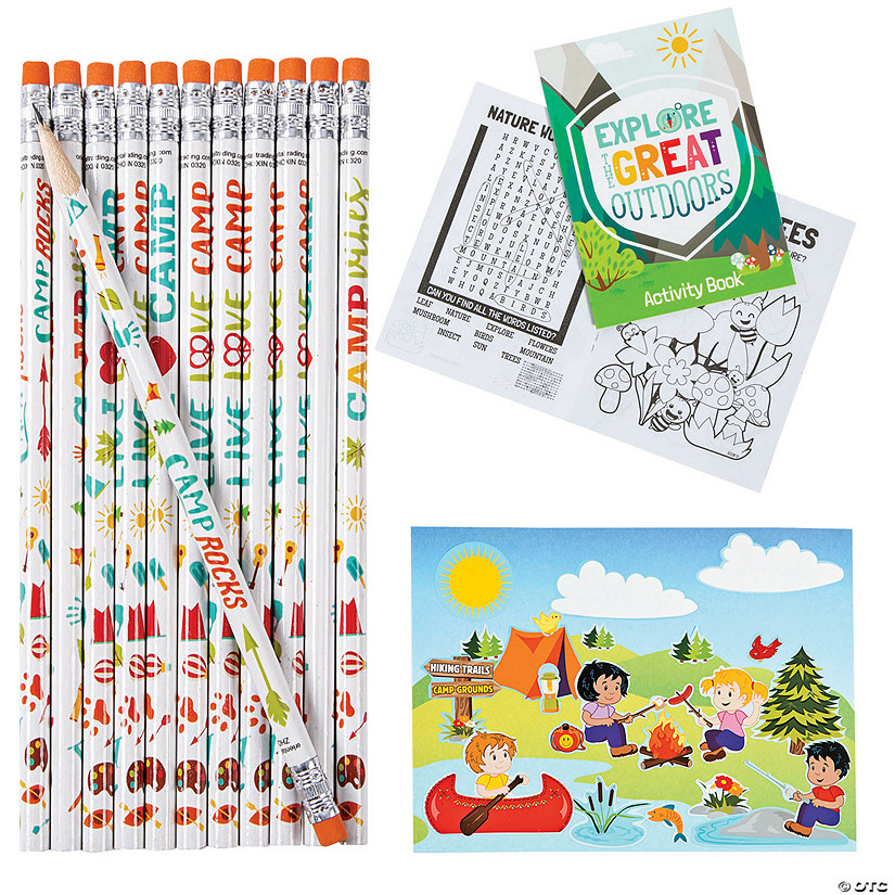 Get Outdoors Stationery Kit - 48 Pc. Image
