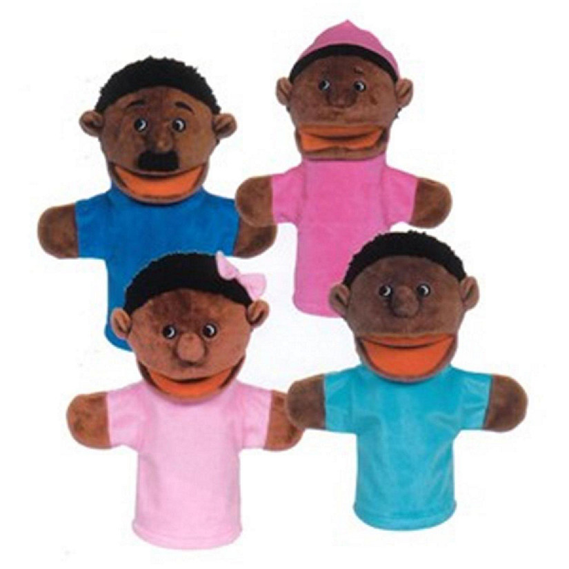 Get Ready 360 African-American family puppet set- 12 inch Image