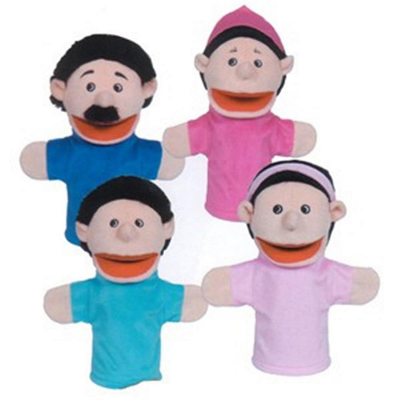 Get Ready 370 Hispanic family puppet set- 12 inch Image