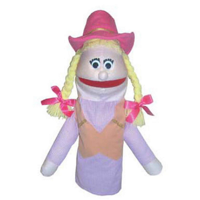 Get Ready 474C Kids Cowgirl Puppet Image
