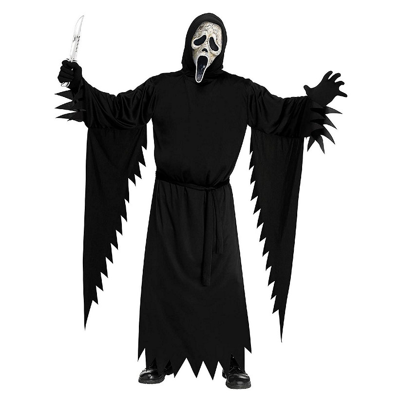 Ghost Face Aged Adult Costume  One Size Fits Most Image