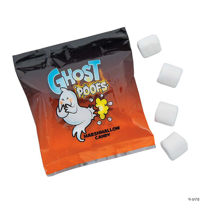 Ghost Poofs Marshmallow Treat Packs - 54 Pc. Image