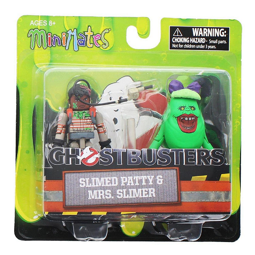 Ghostbusters 2016 Slimed Patty & Mrs. Slimer 2-Pack Minimates Image