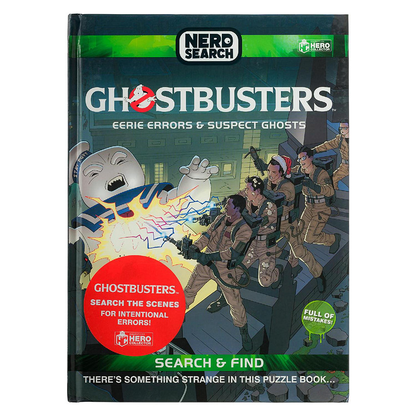 Ghostbusters Eerie Errors and Suspect Ghosts Nerd Search Book Image