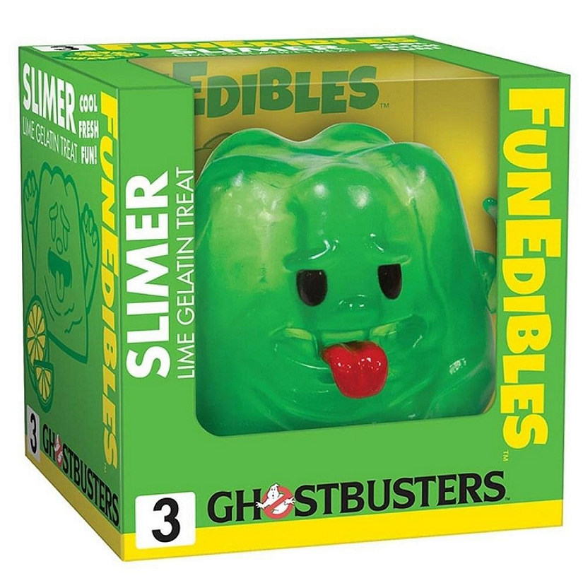 Ghostbusters Slimer Lime Gelatin FunEdibles 4" Vinyl Figure Image