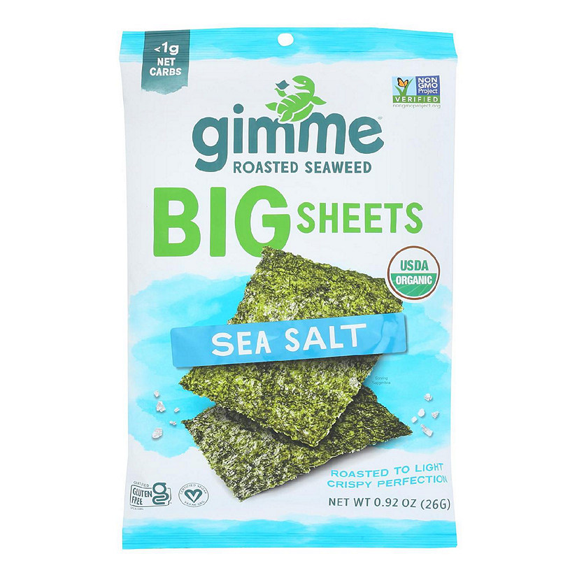 Gimme Organic Wrap N' Roll - Sea Salt - Case of 10 - 0.92 oz. Image