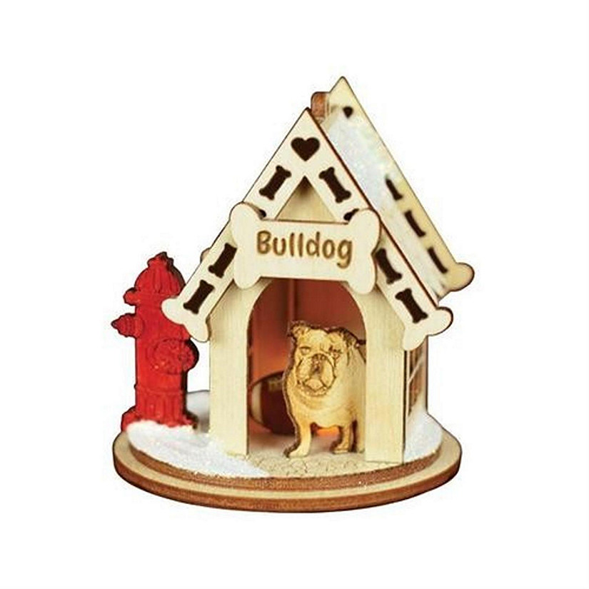 Ginger Cottages Bulldog K9113 Ornament, Multi #81012 Image