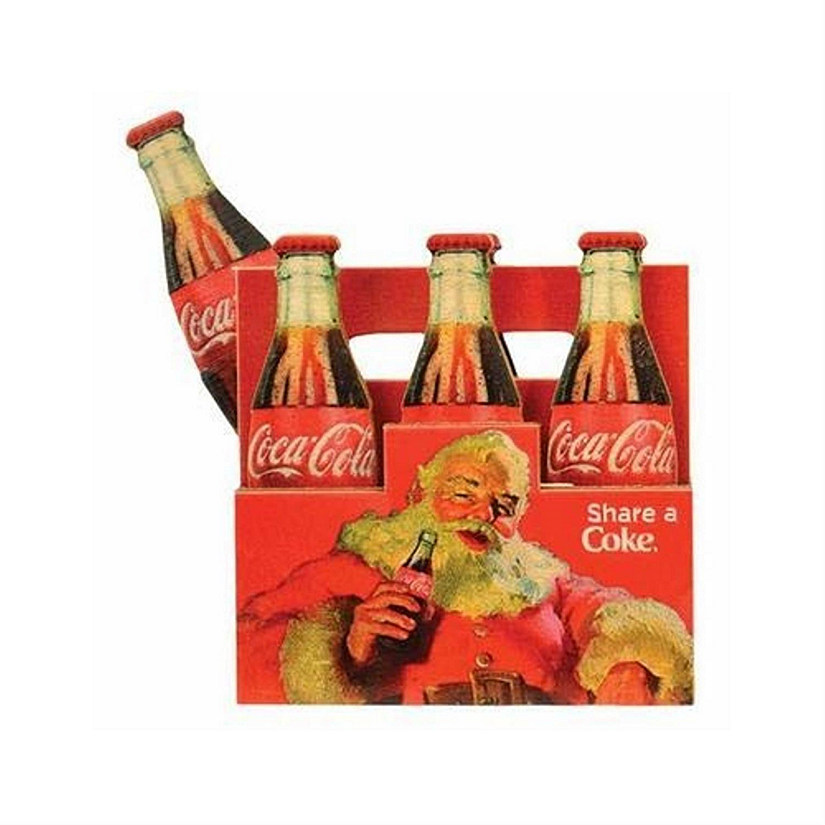 Ginger Cottages Coca-Cola Six Pack CCO102 Ornament, Multi #84201 Image