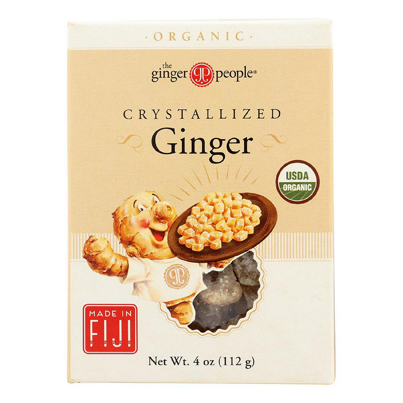 Ginger People Organic Crystallized Ginger Box - 4 oz - Case of 12 Image