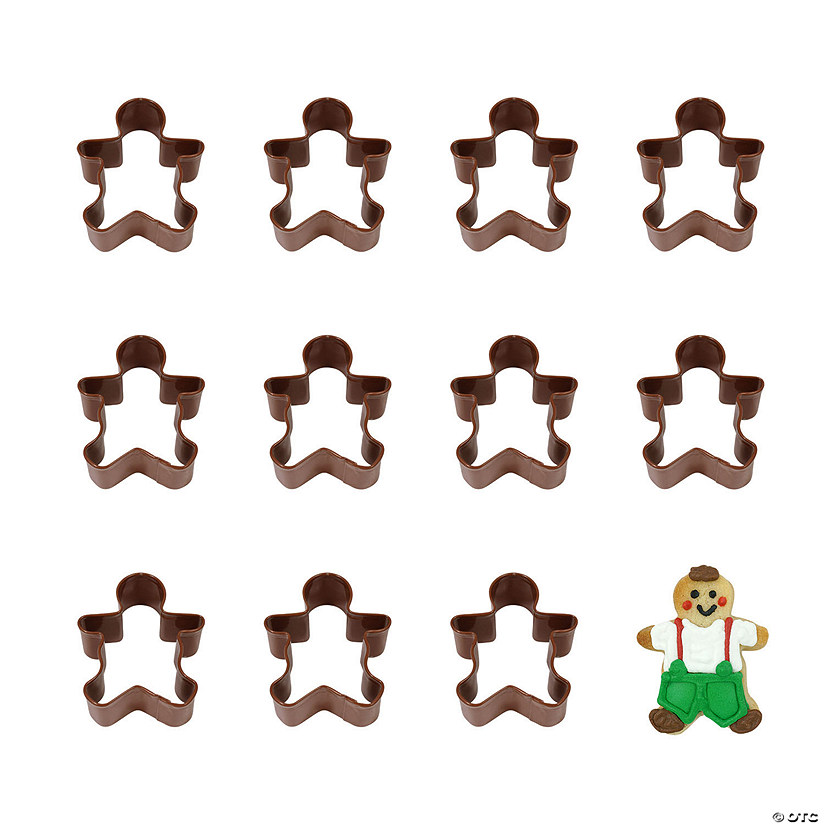 Gingerbread Boy 2.25" Cookie Cutters Image