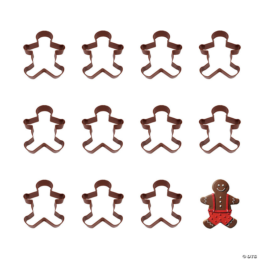 Gingerbread Boy 5" Cookie Cutters Image