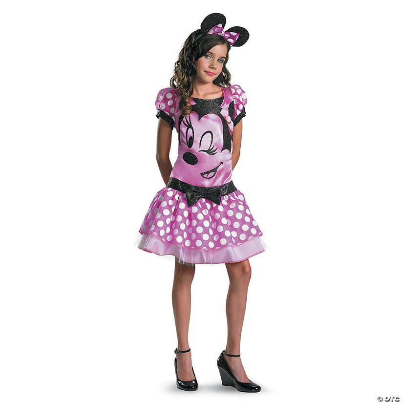 Girl’s Pink Minnie Mouse™ Costume Large