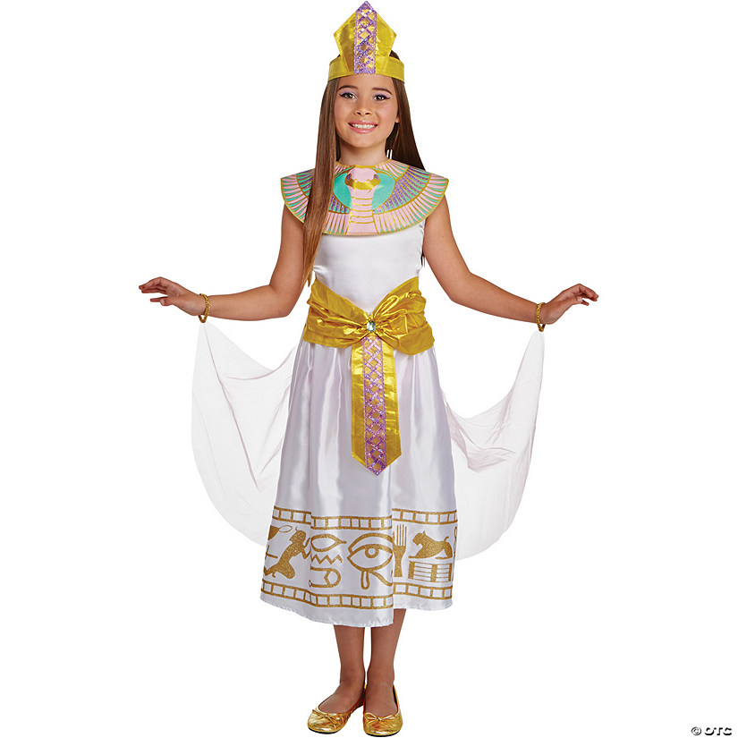 Girl's Colorful Cleo Costume Image