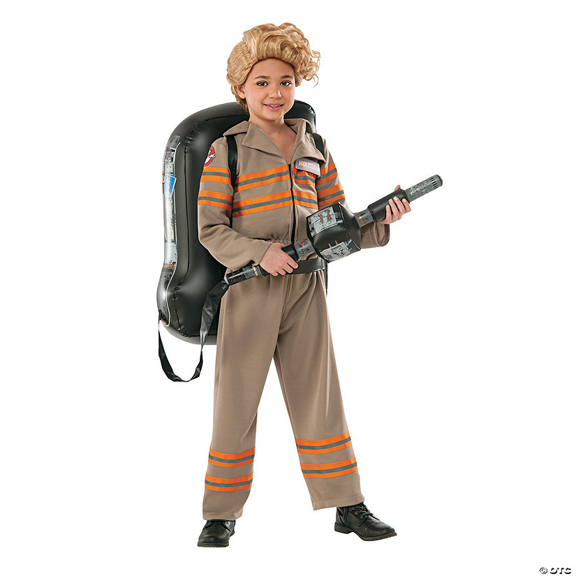 Girl's Deluxe Ghostbusters Costume Image