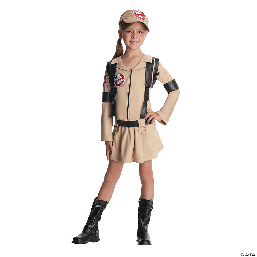 Girl's Ghostbusters Costume Image