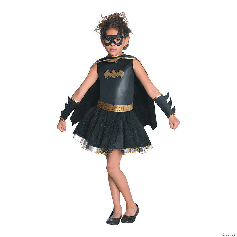 Girl's Tutu Batgirl Costume Image