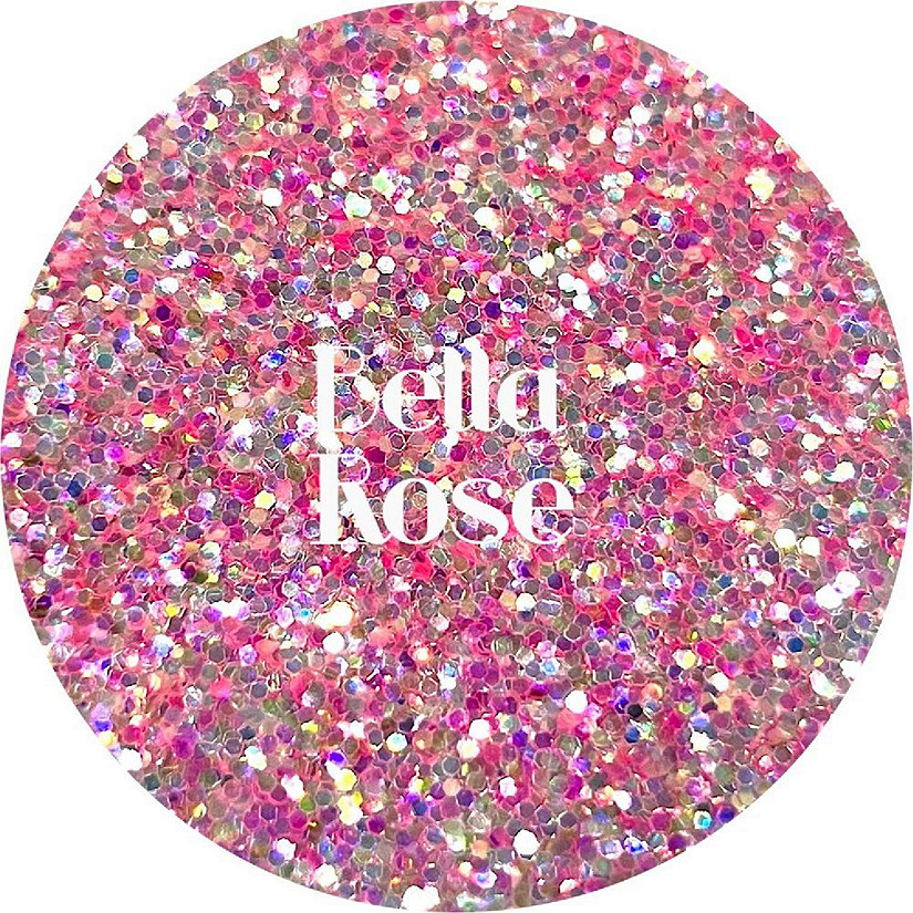 Glitter Heart Co. Glitter - Bella Rose - 2 oz Bottle Image