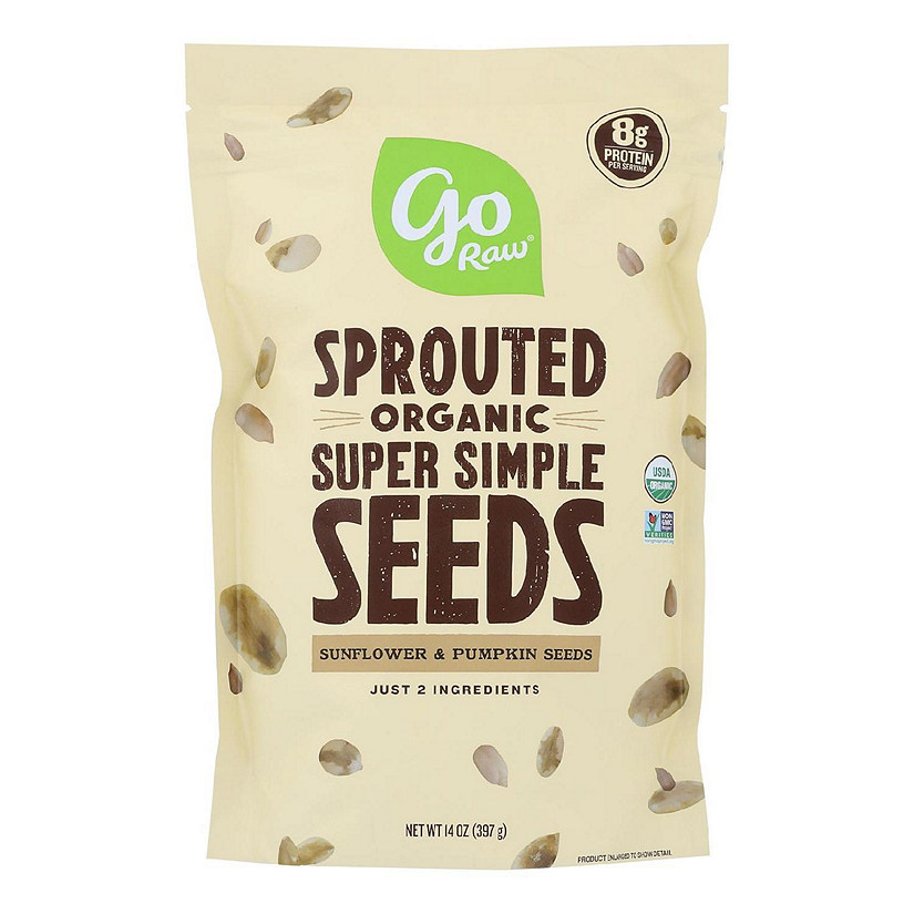 Go Raw Sprouted Seeds, Sprouted Super Simple  - Case of 6 - 14 OZ Image