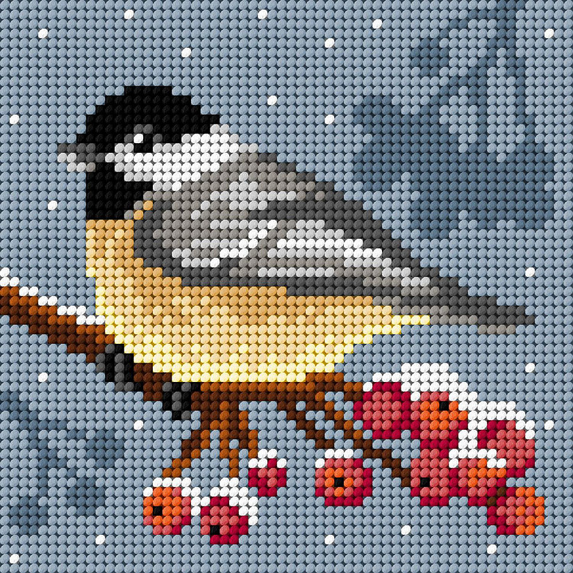 Gobelin canvas for halfstitch without yarn Titmouse 3359D Image