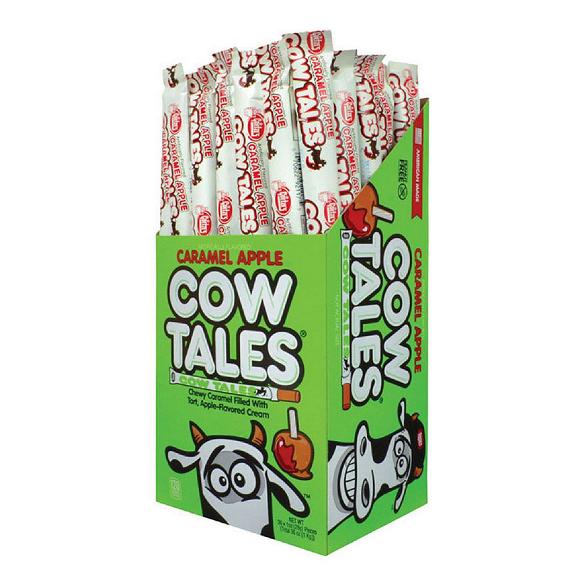 Goetzes Candy 9707019 1 oz Cow Tales Caramel Apple Chewy Candy&#44; Assorted - Pack of 36 Image