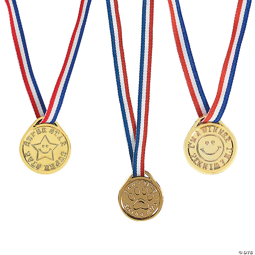 Gold Award Medal Assortment Kit - 36 Pc. Image