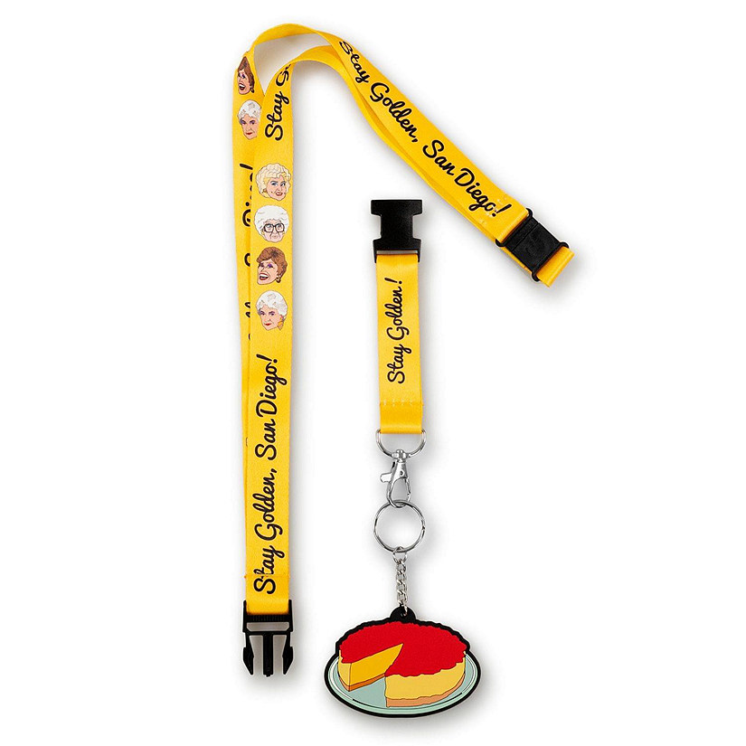 Golden Girls Special Edition "Stay Golden, San Diego!" Lanyard w/ Charm Image