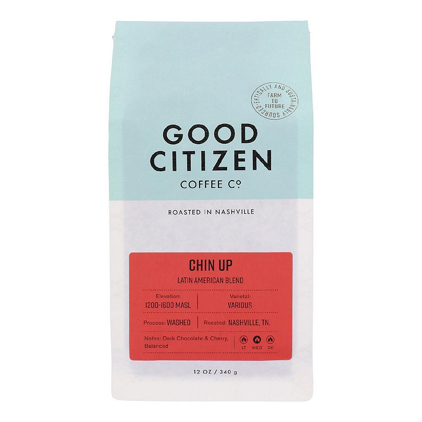 Good Citizen Coffee Co. - Coffee Medium Roasted Chin Up - Case of 6-12 OZ Image