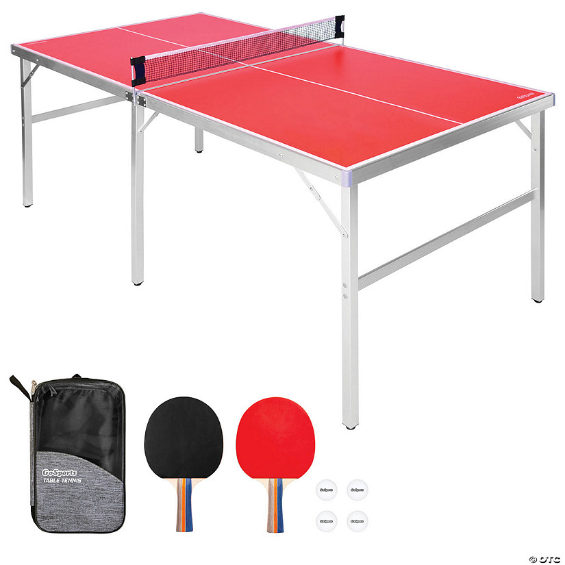 GoSports 6&#8217;x3&#8217; Mid-size Table Tennis Game Set Image