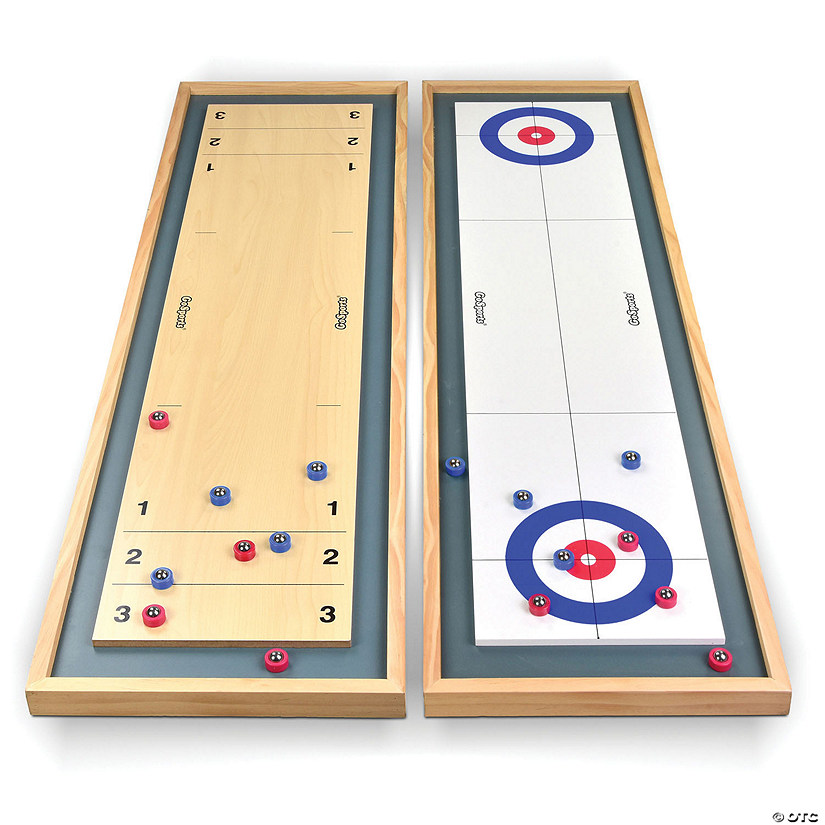 GoSports Shuffleboard and Curling 2 in 1 Board Game Image