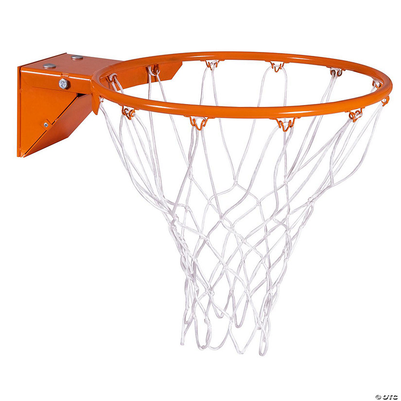 Gosports universal regulation 18" steel breakaway basketball rim - use for replacement or garage mount Image
