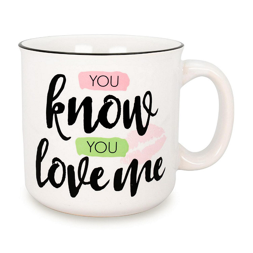 Gossip Girl "You Know You Love Me" Ceramic Camper Mug  Holds 20 Ounces Image