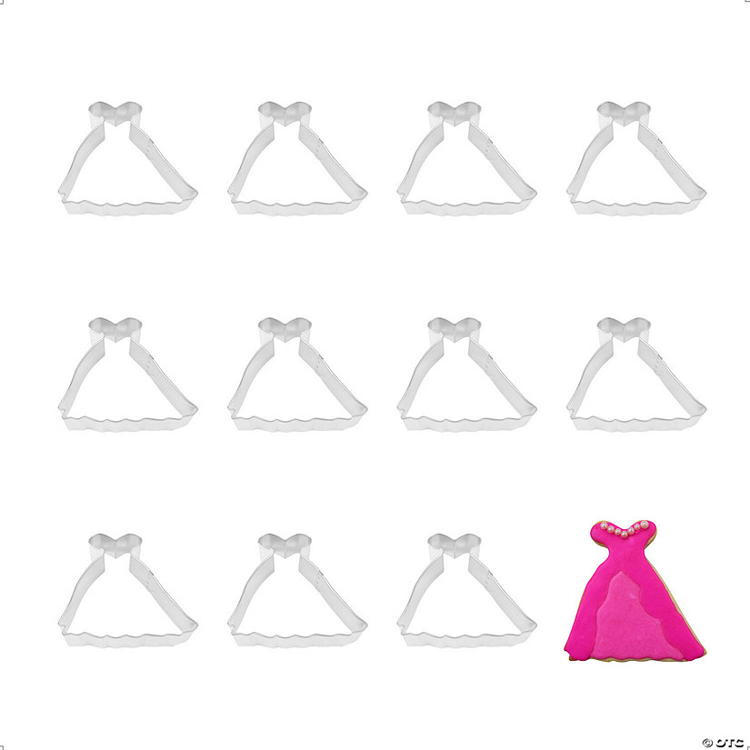 Gown, Princess 4" Cookie Cutters Image